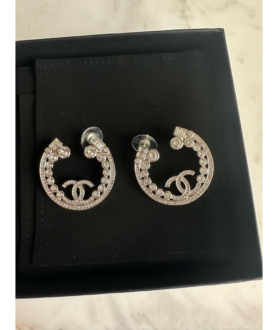 CHANEL Металлические серьги, фото 4