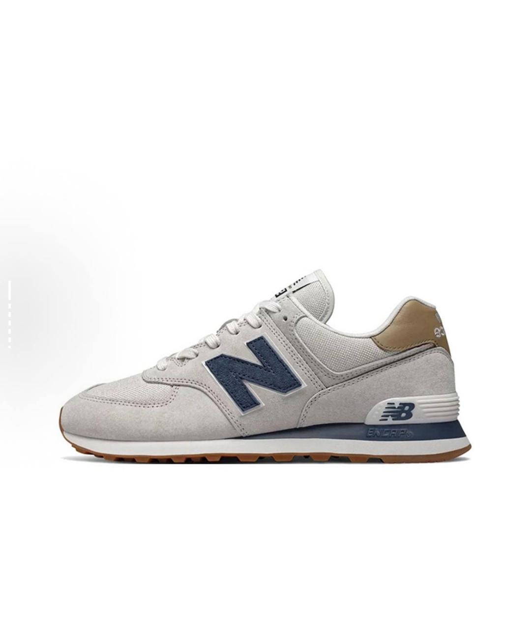 NEW BALANCE Белые низкие кроссовки / кеды, фото 7