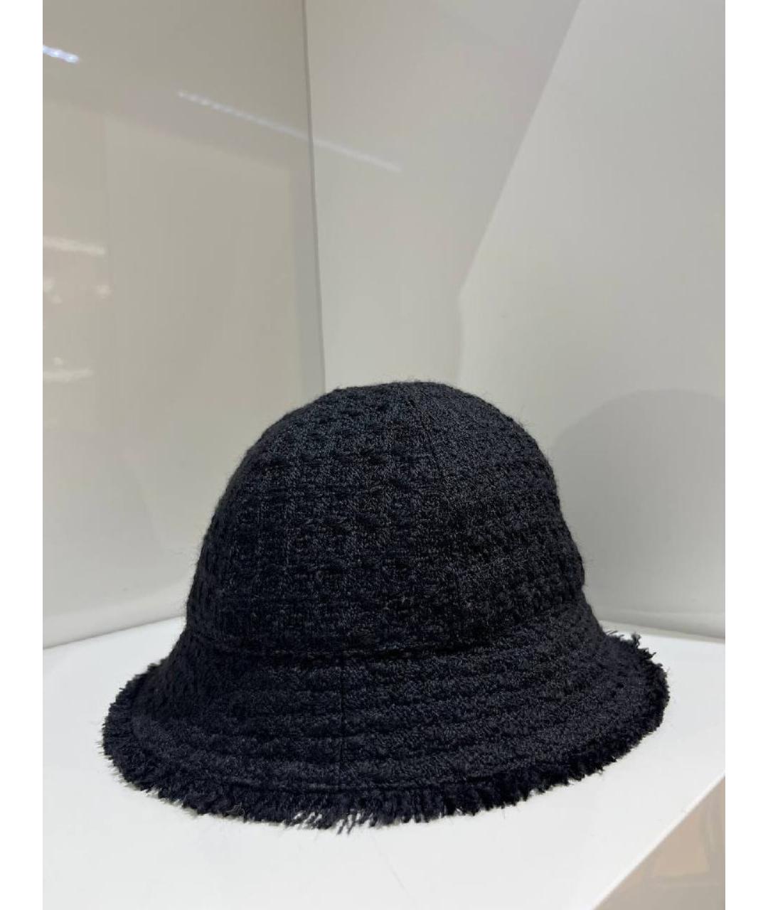 DOLCE&GABBANA Черная шляпа, фото 2