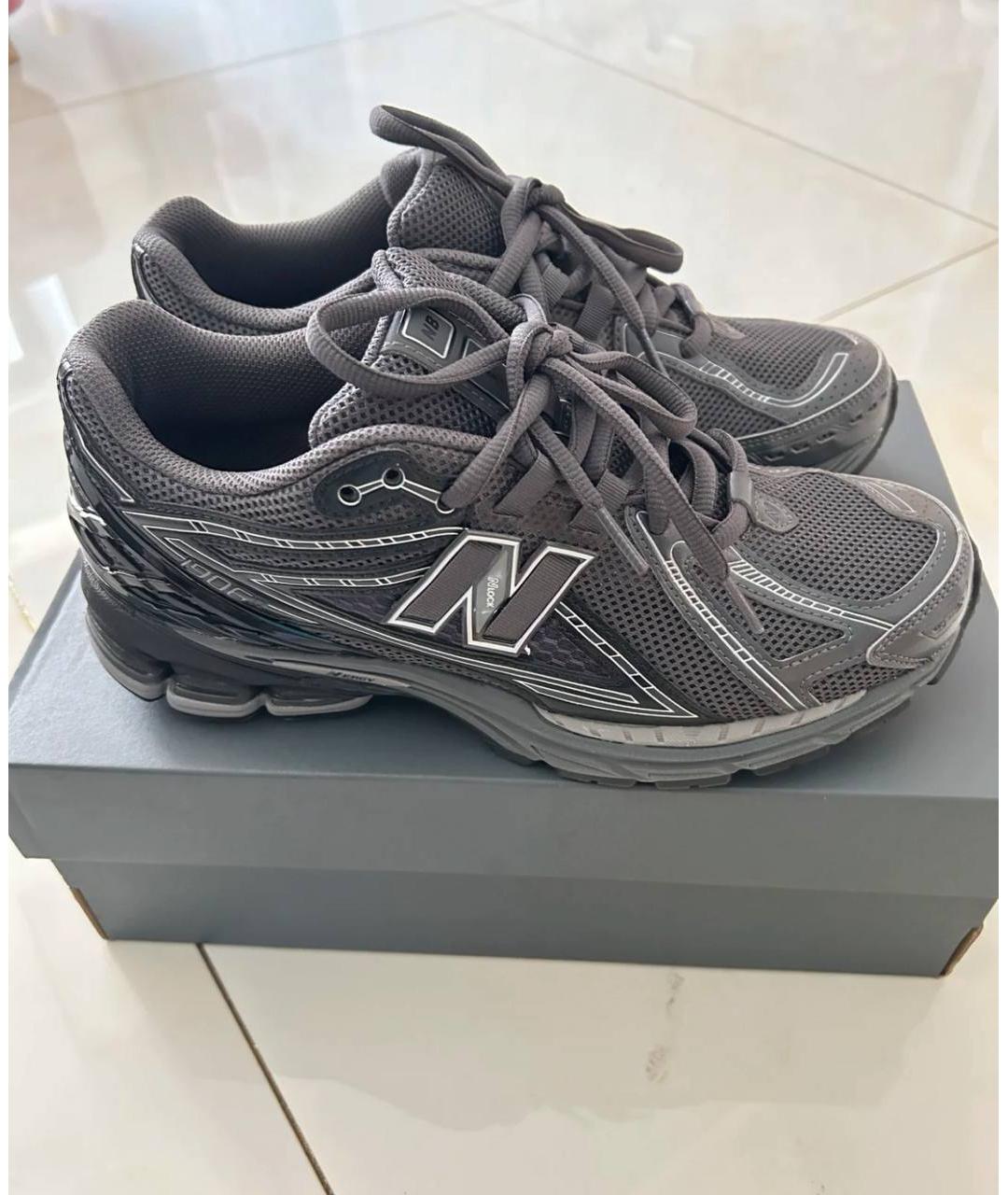 NEW BALANCE Черные низкие кроссовки / кеды, фото 2