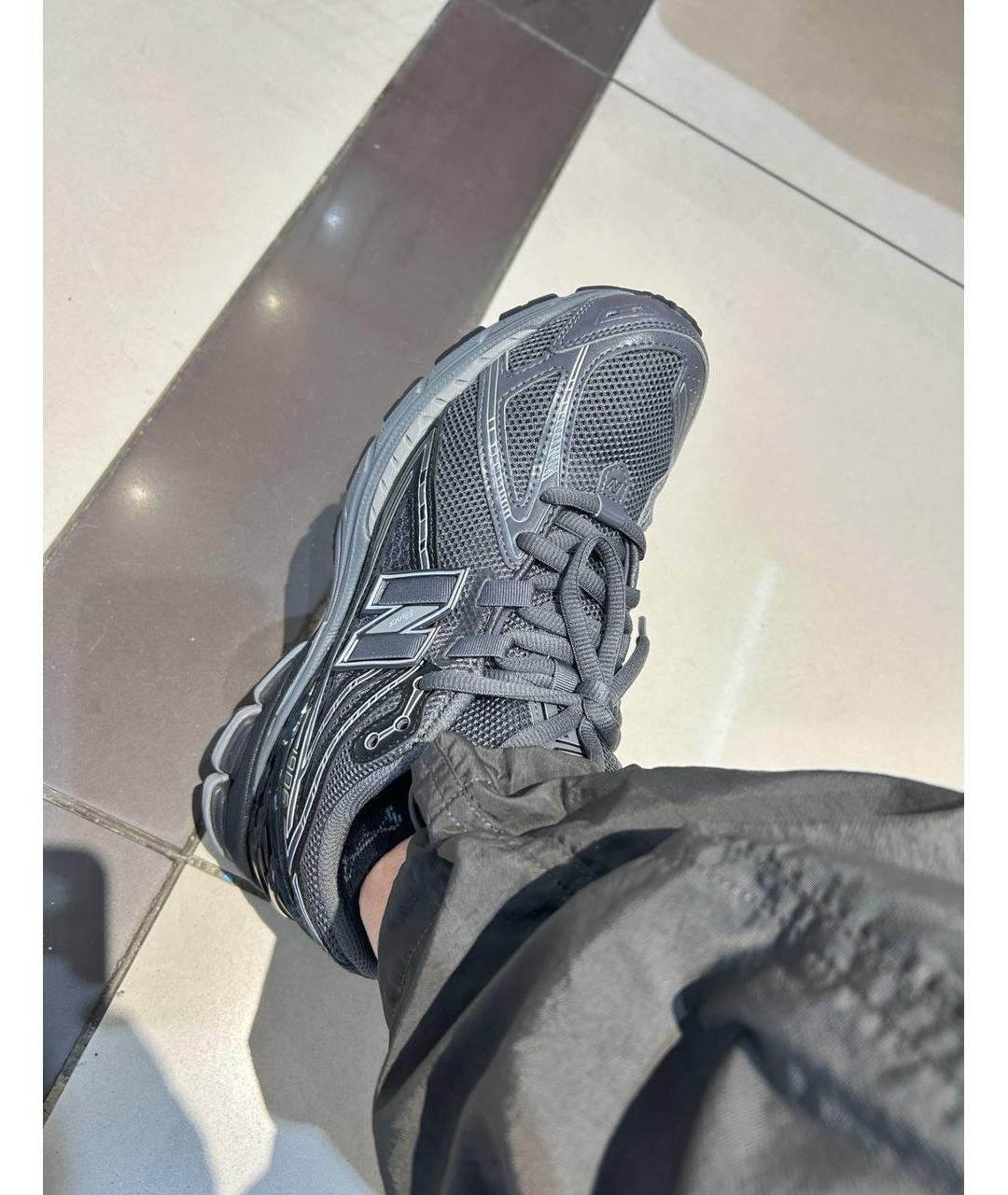 NEW BALANCE Черные низкие кроссовки / кеды, фото 3