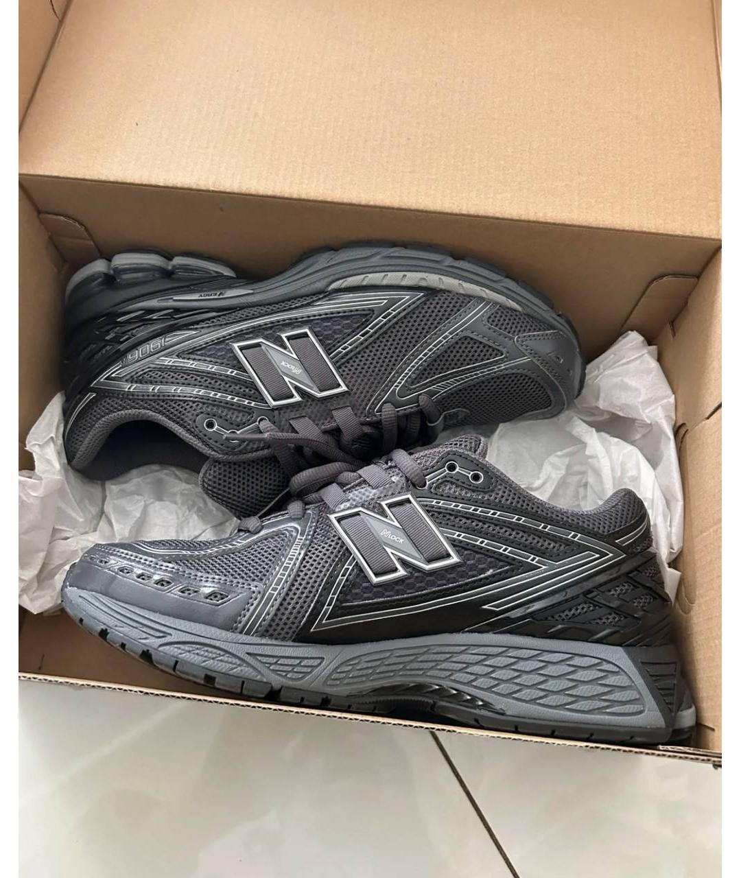 NEW BALANCE Черные низкие кроссовки / кеды, фото 4