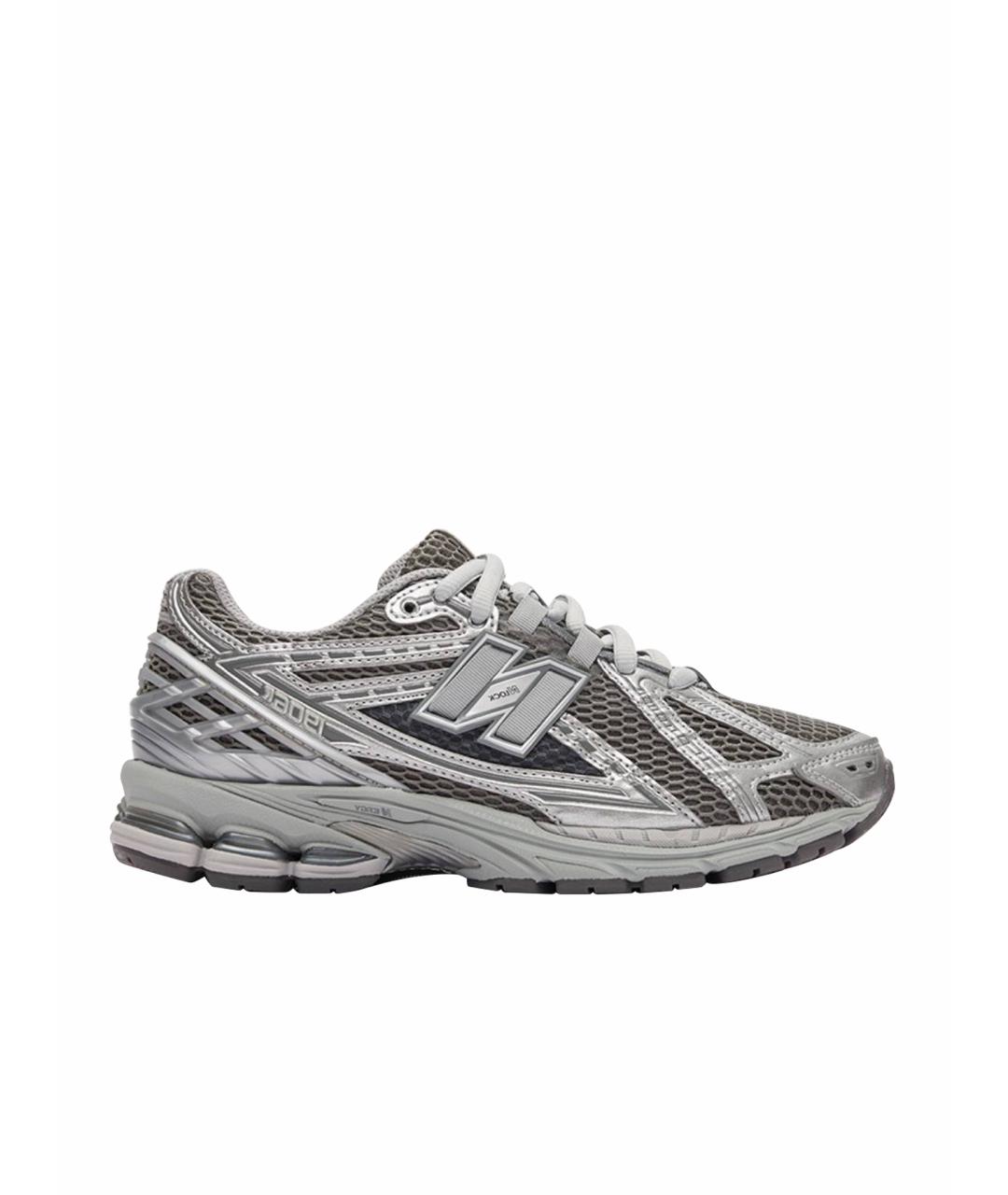 NEW BALANCE Серые низкие кроссовки / кеды, фото 1
