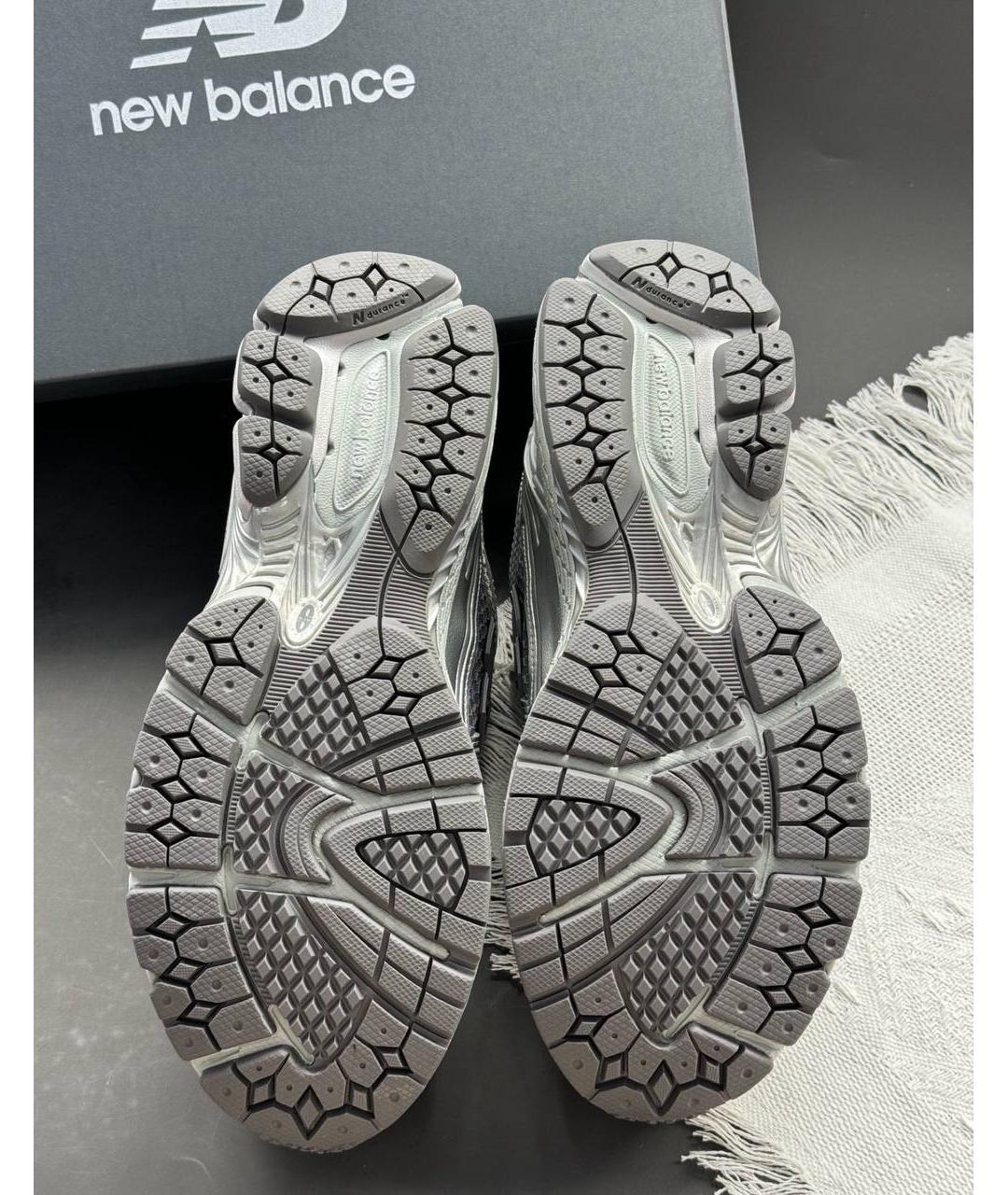 NEW BALANCE Серые низкие кроссовки / кеды, фото 5