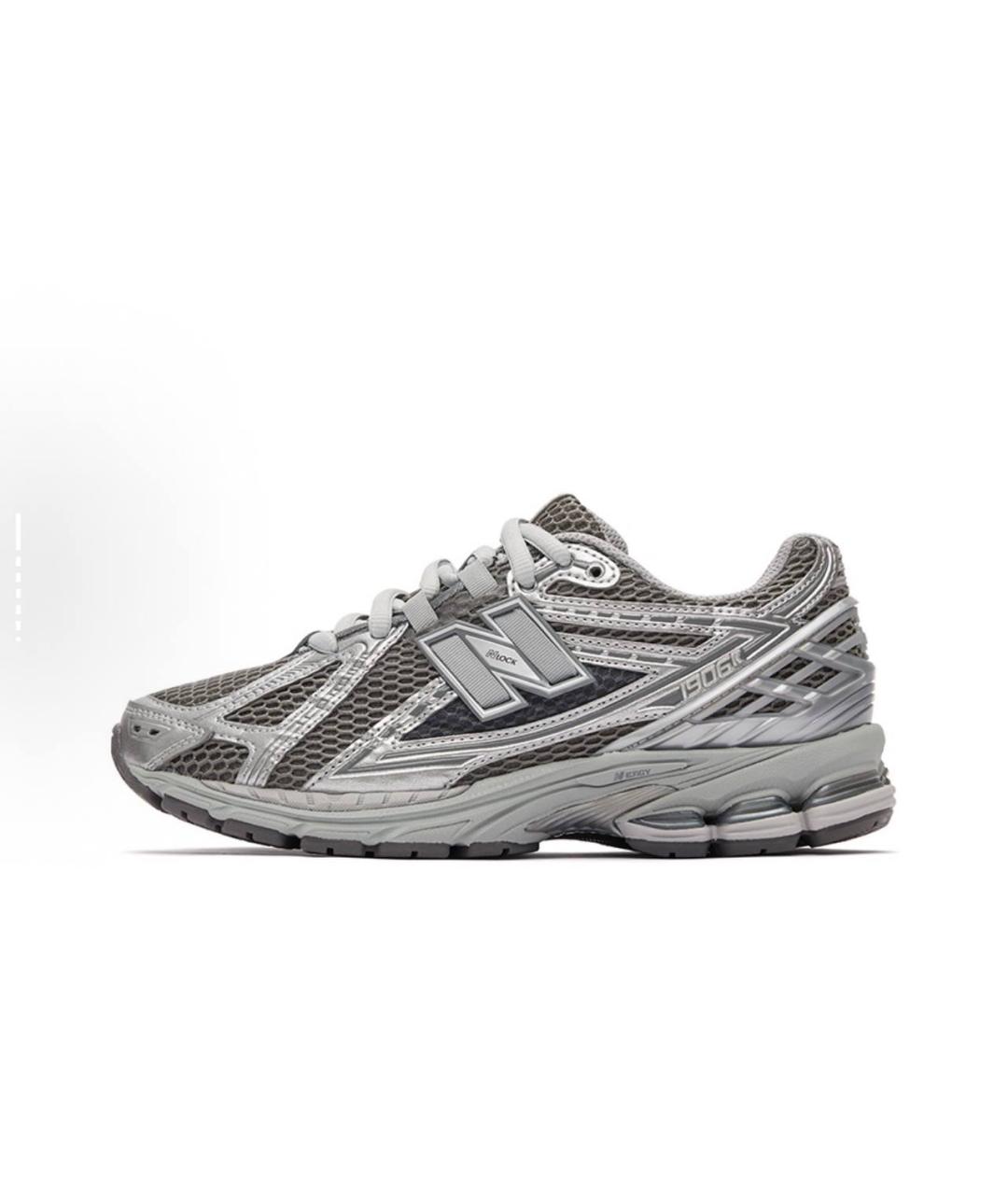 NEW BALANCE Серые низкие кроссовки / кеды, фото 7