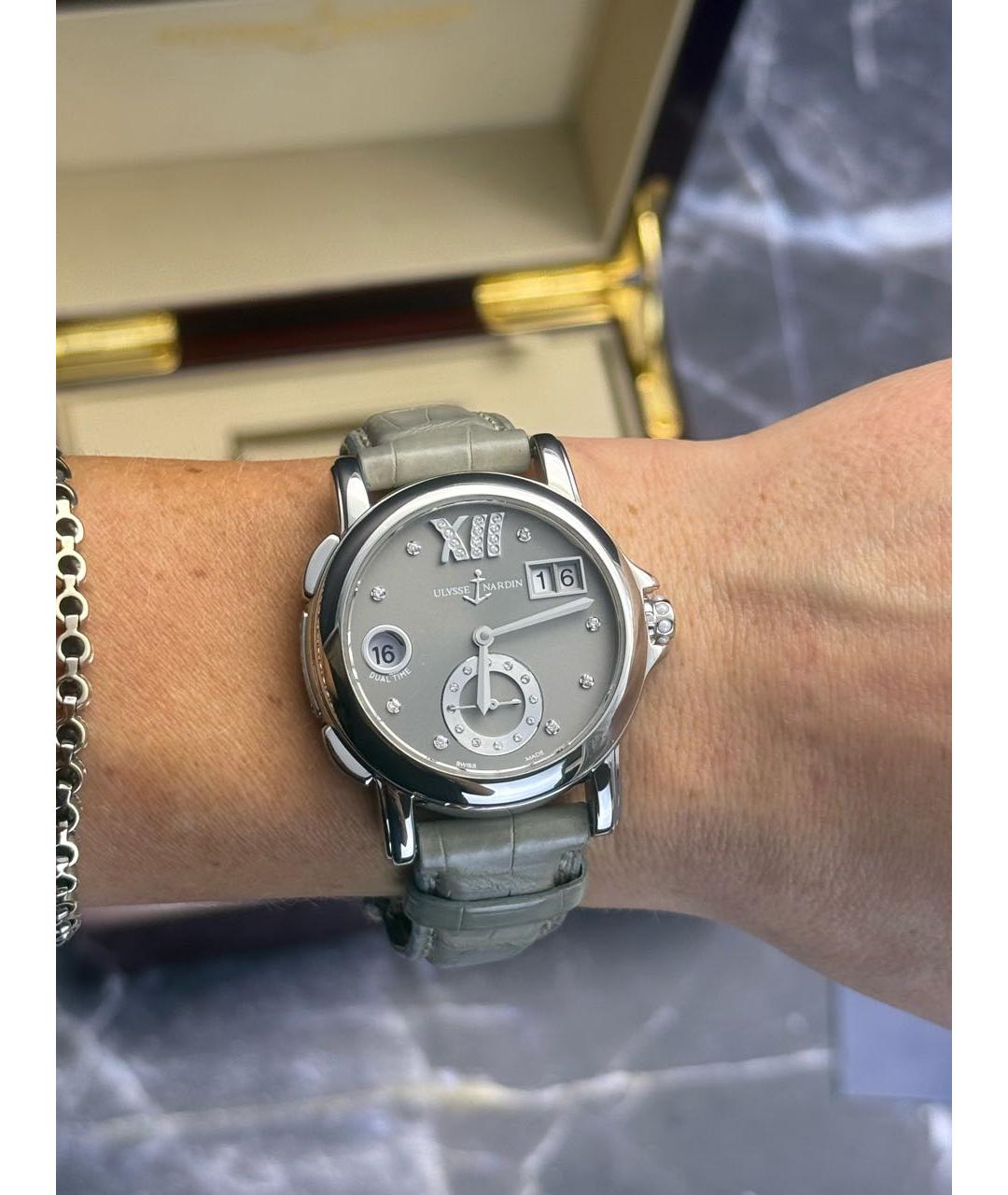 Ulysse Nardin Серые часы, фото 7