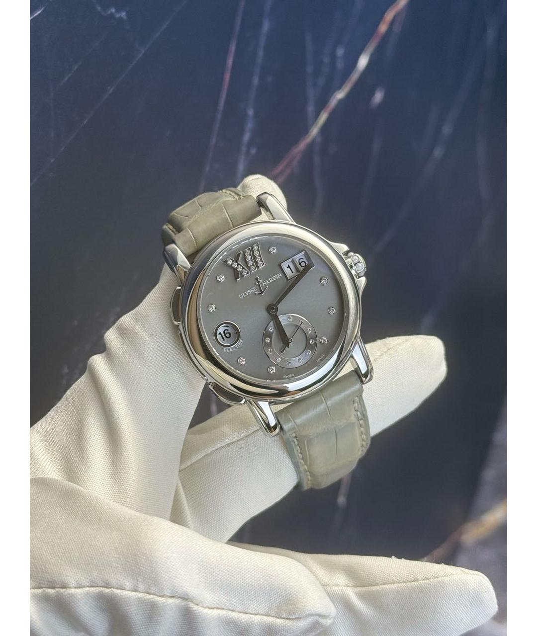 Ulysse Nardin Серые часы, фото 6
