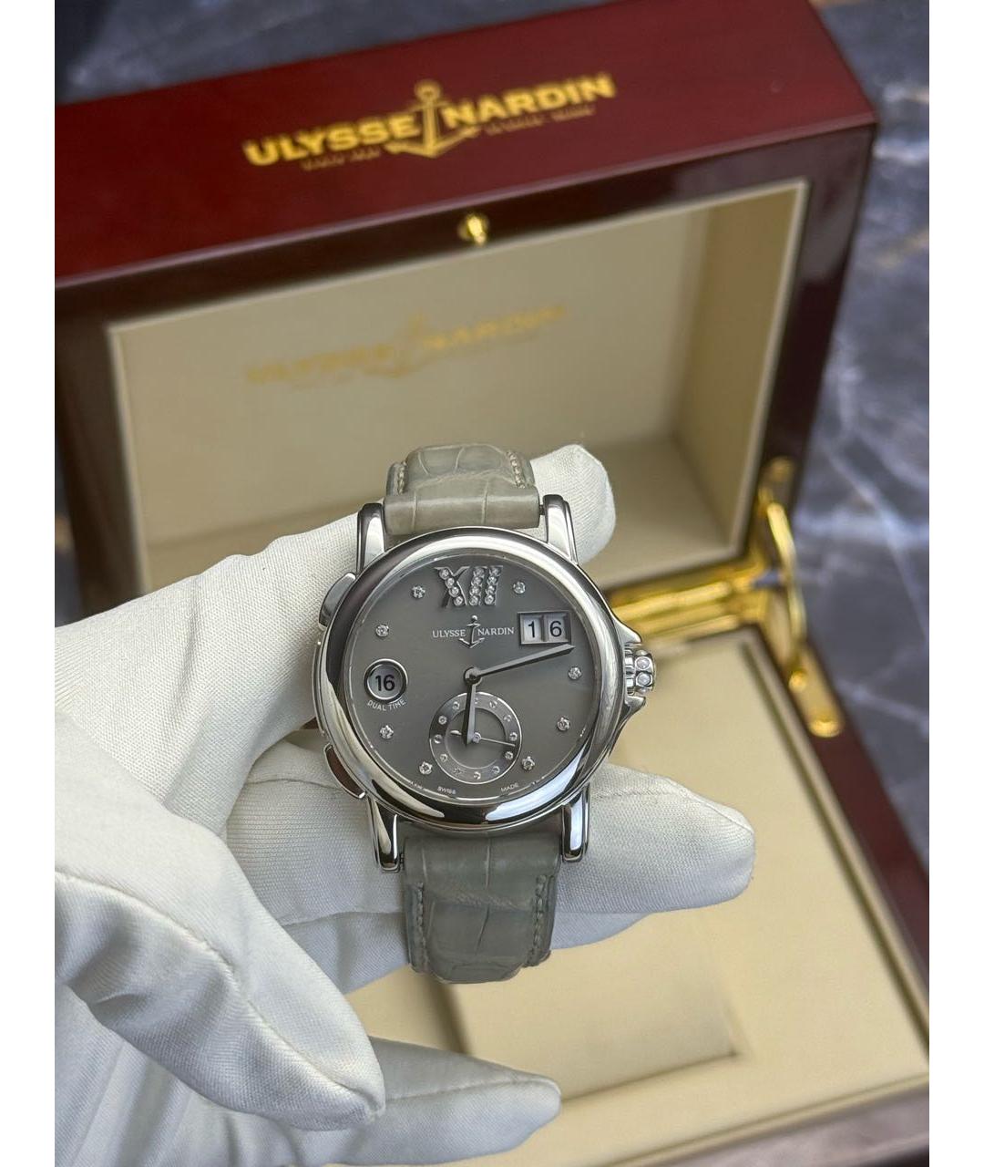 Ulysse Nardin Серые часы, фото 2