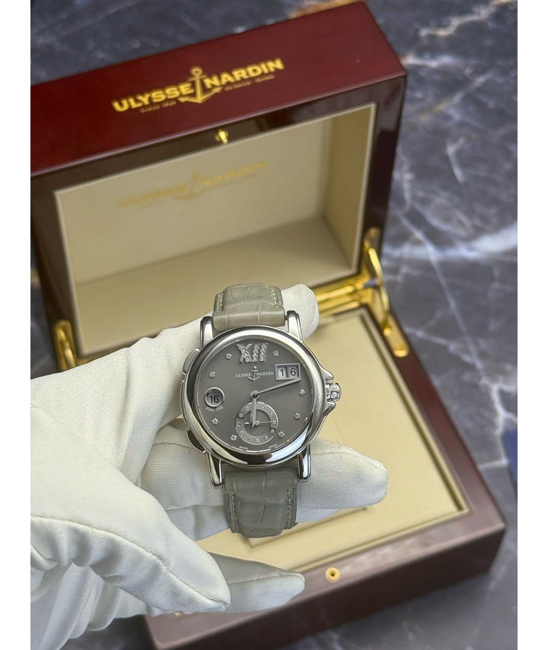 Ulysse Nardin Серые часы, фото 4