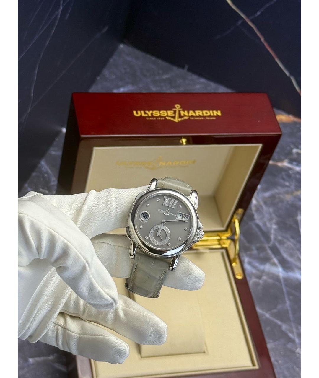 Ulysse Nardin Серые часы, фото 5