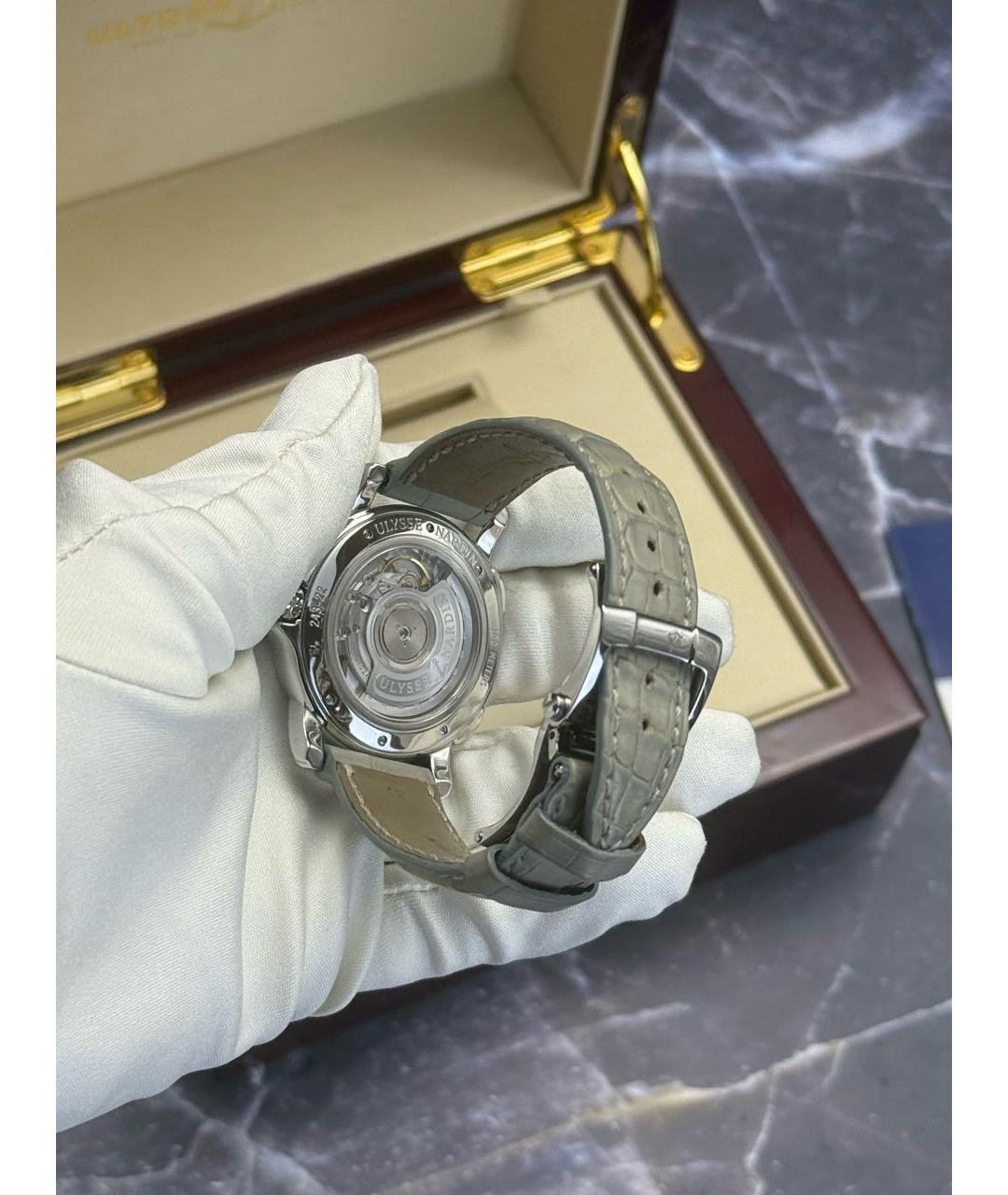 Ulysse Nardin Серые часы, фото 9