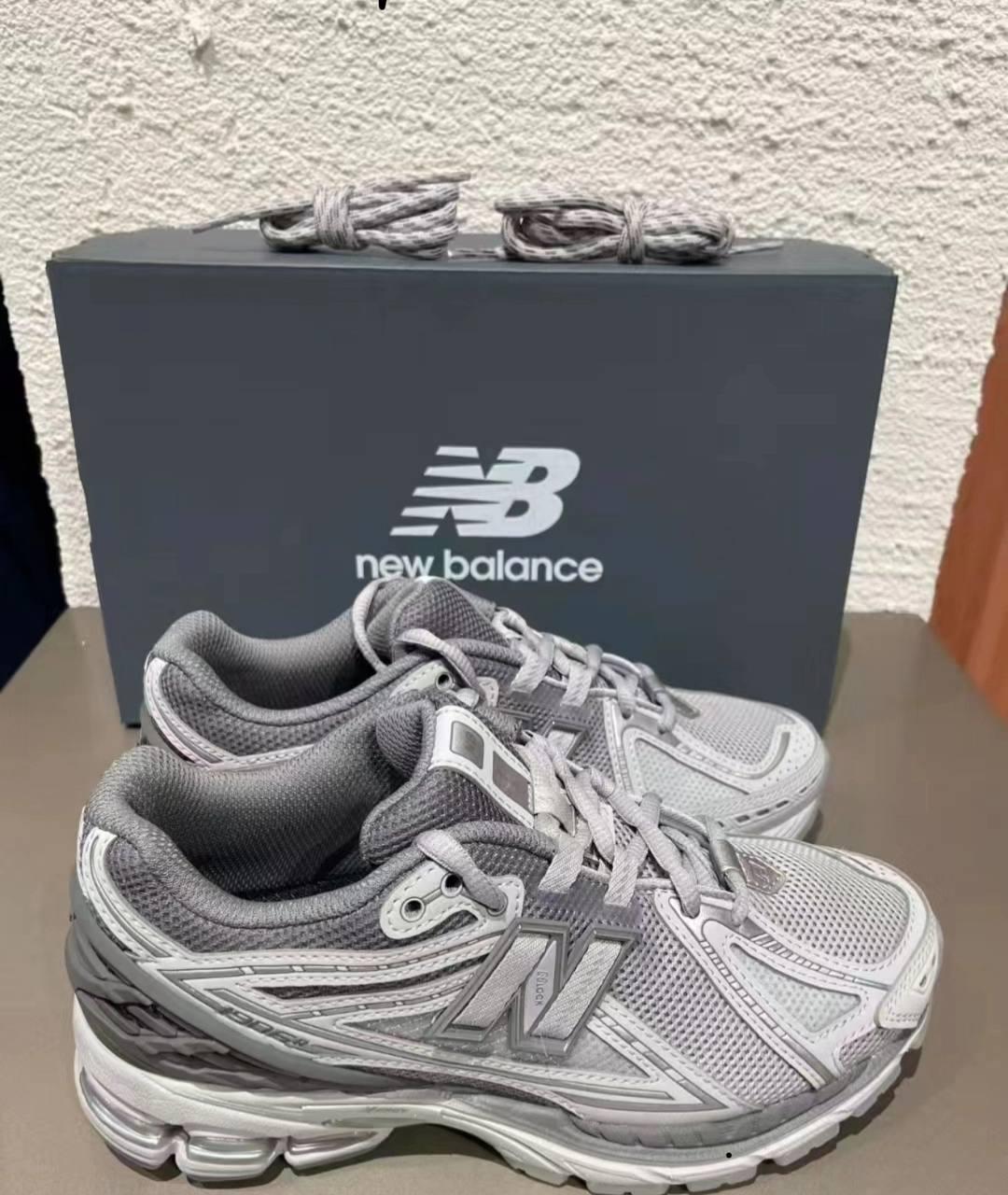 NEW BALANCE Серые низкие кроссовки / кеды, фото 2