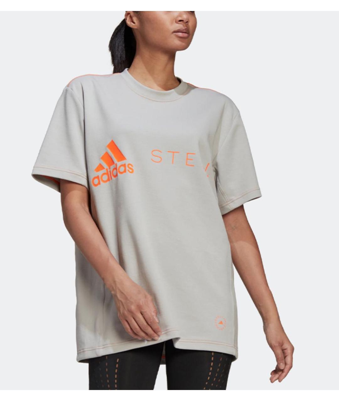 ADIDAS BY STELLA MCCARTNEY Серая футболка, фото 8
