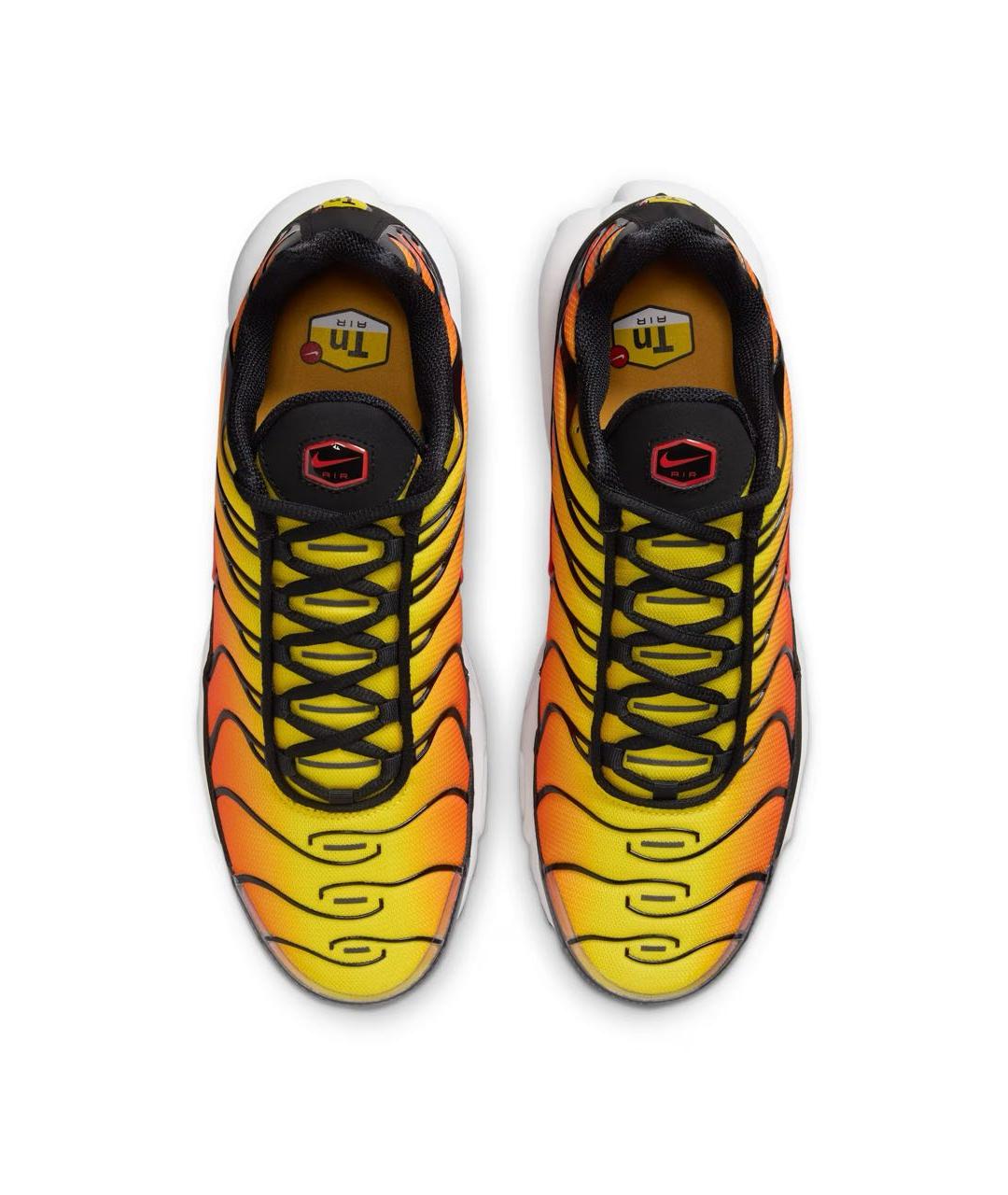 NIKE Оранжевое текстильные низкие кроссовки / кеды, фото 3