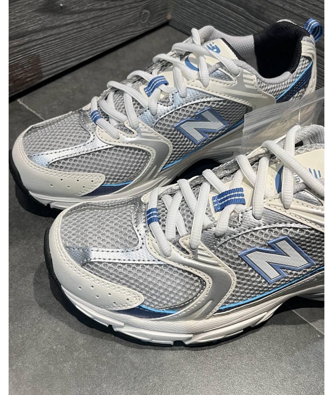 NEW BALANCE Голубые кроссовки, фото 4