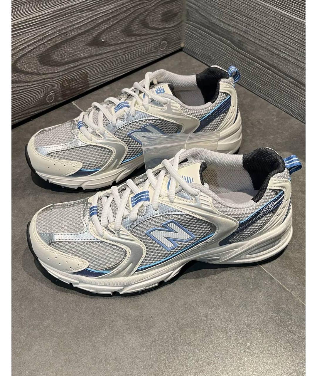 NEW BALANCE Голубые кроссовки, фото 3