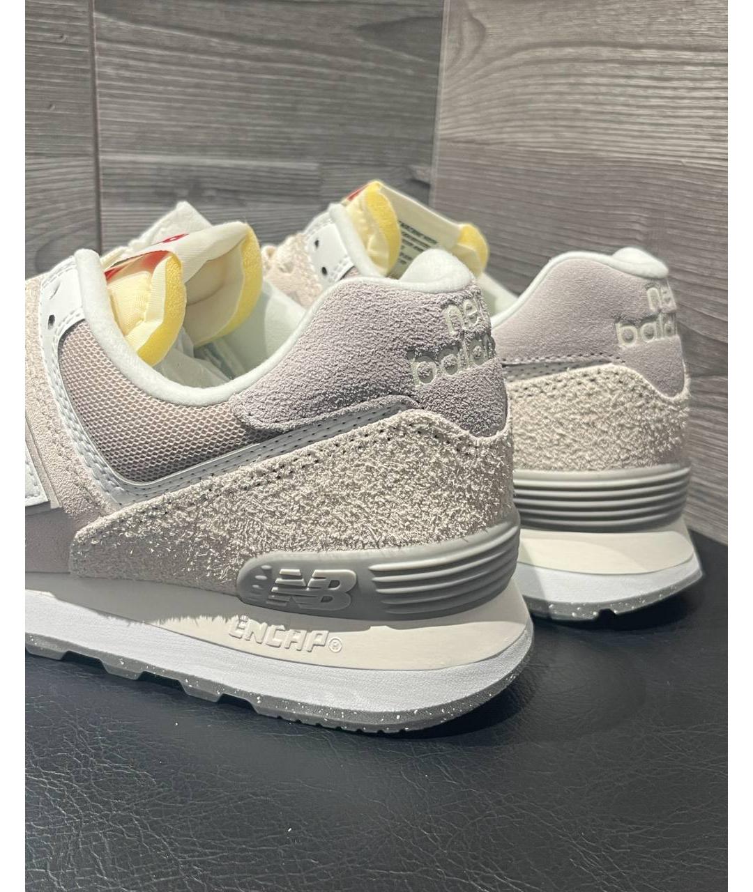 NEW BALANCE Бежевые низкие кроссовки / кеды, фото 2