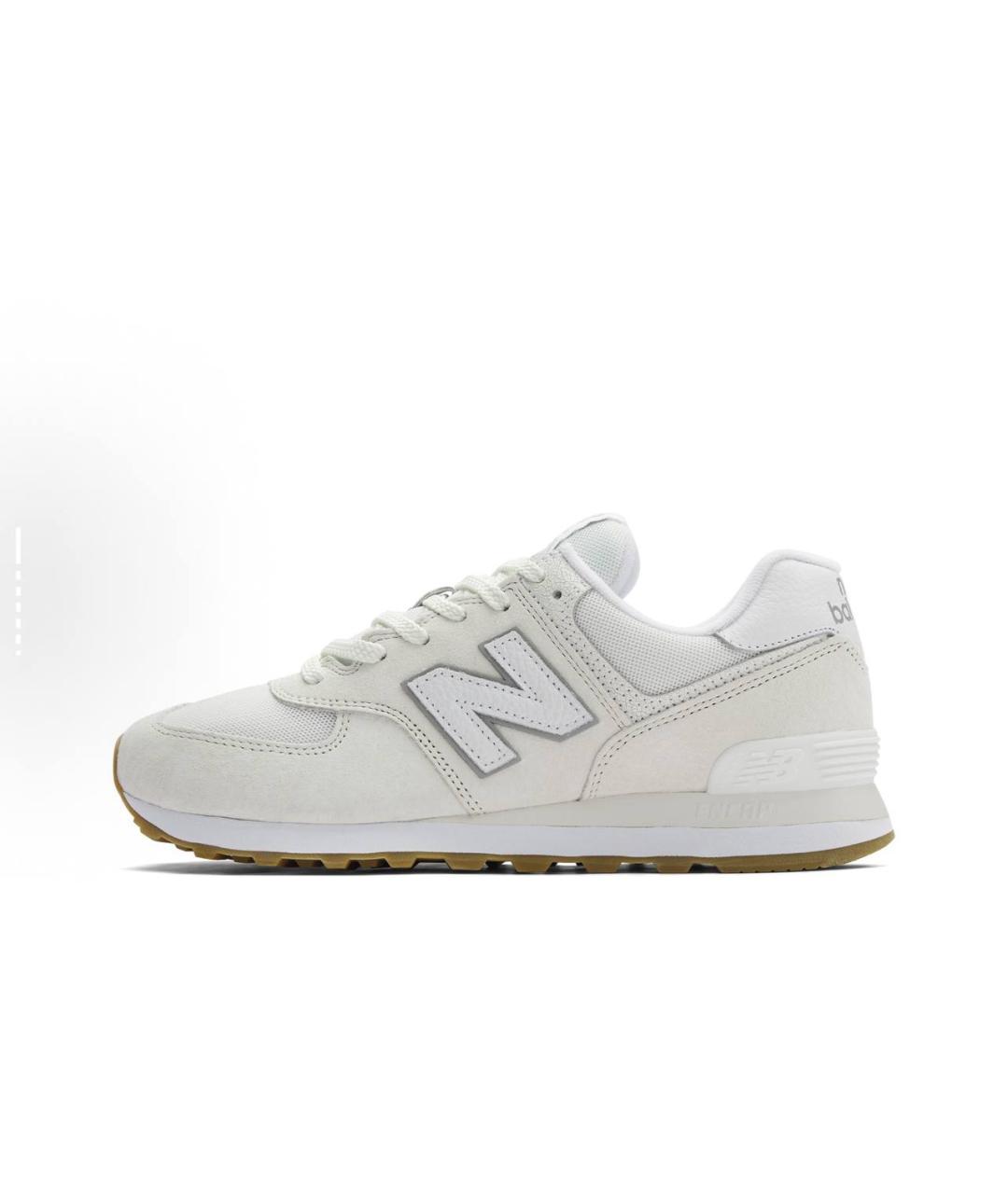 NEW BALANCE Белые низкие кроссовки / кеды, фото 7