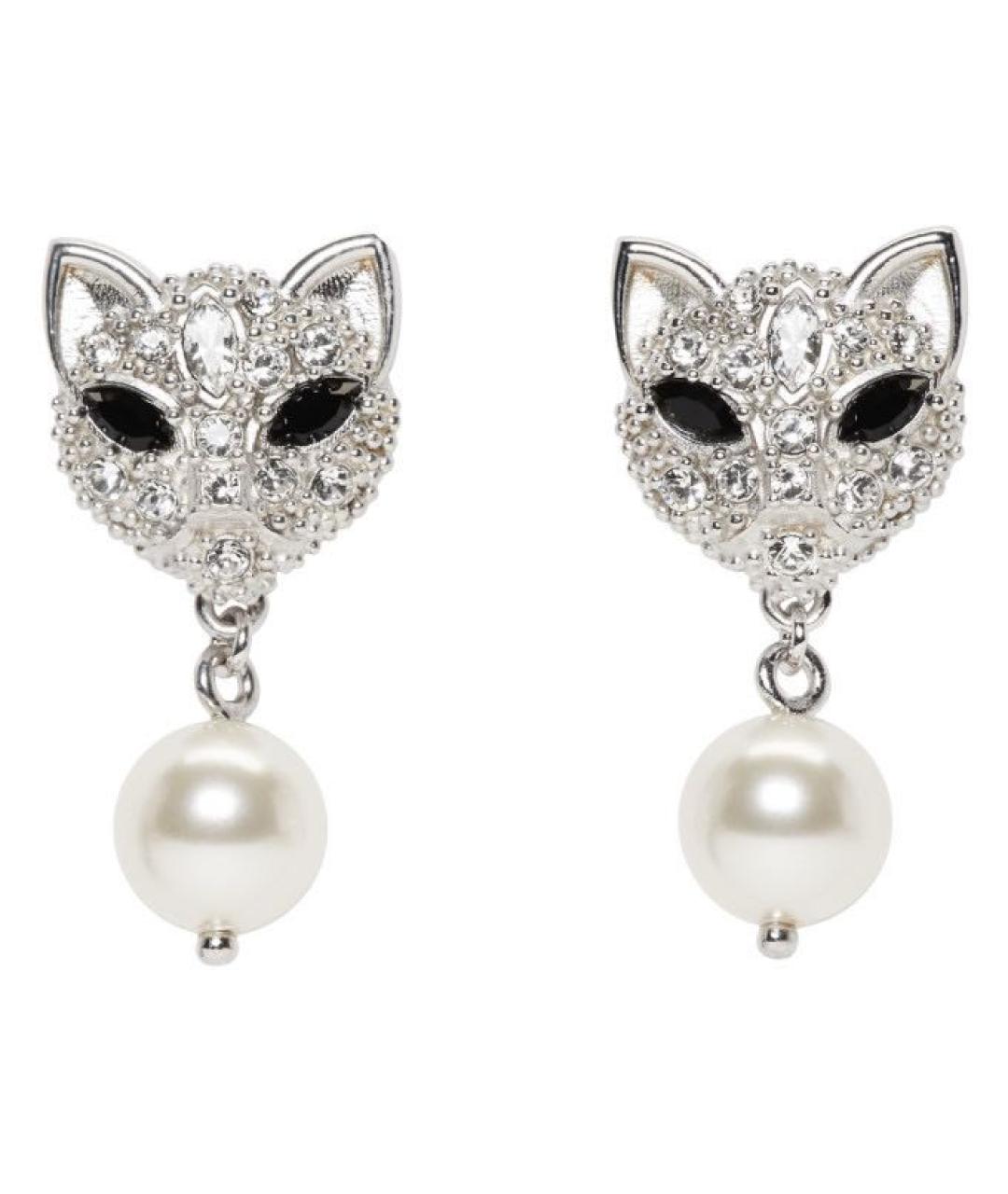 MIU MIU Серебряные серебряные серьги, фото 6