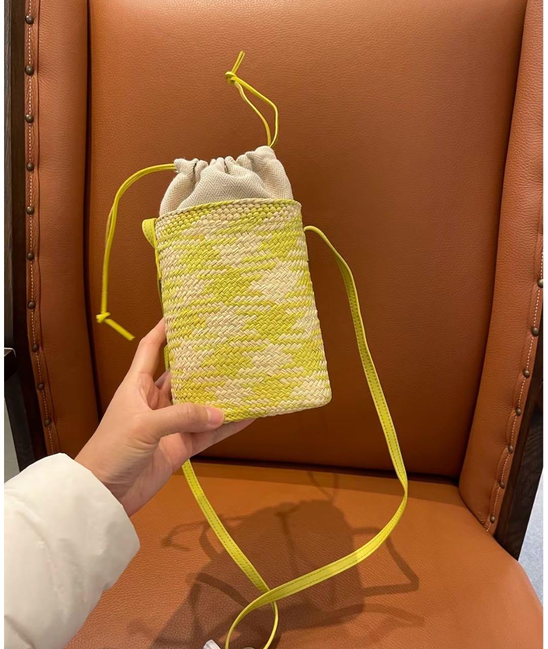 LOEWE Твидовая пляжная сумка, фото 3