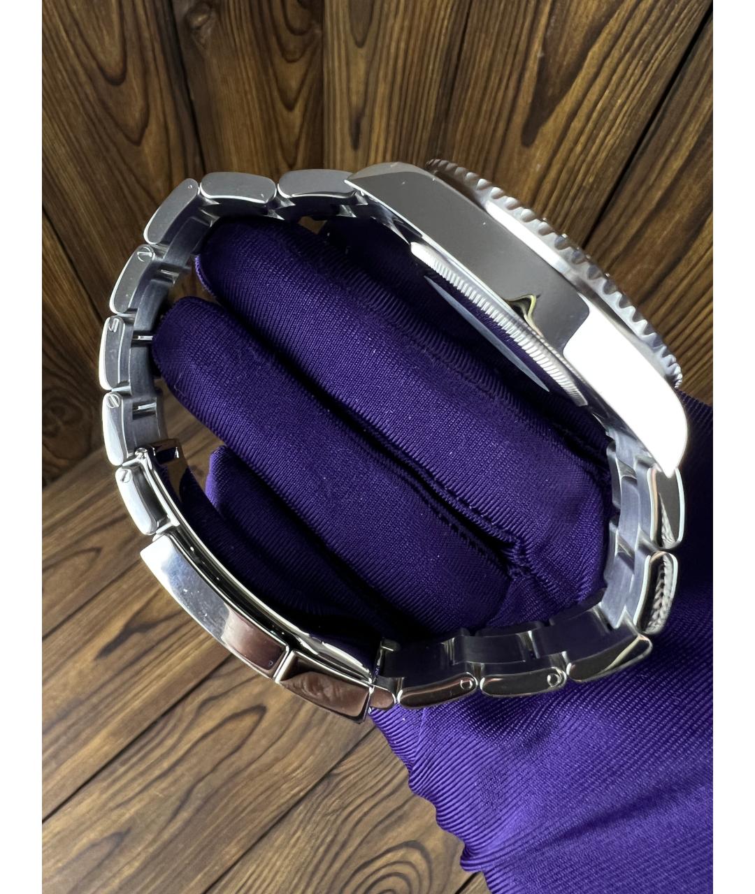 ROLEX Темно-синие часы, фото 6