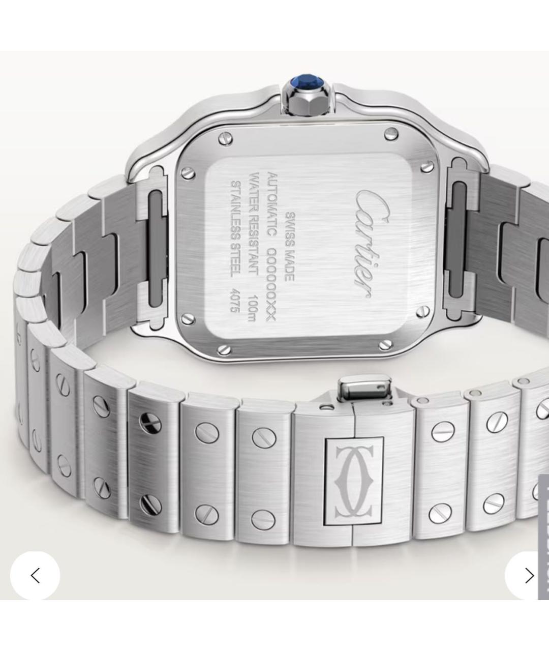CARTIER Синие часы, фото 2
