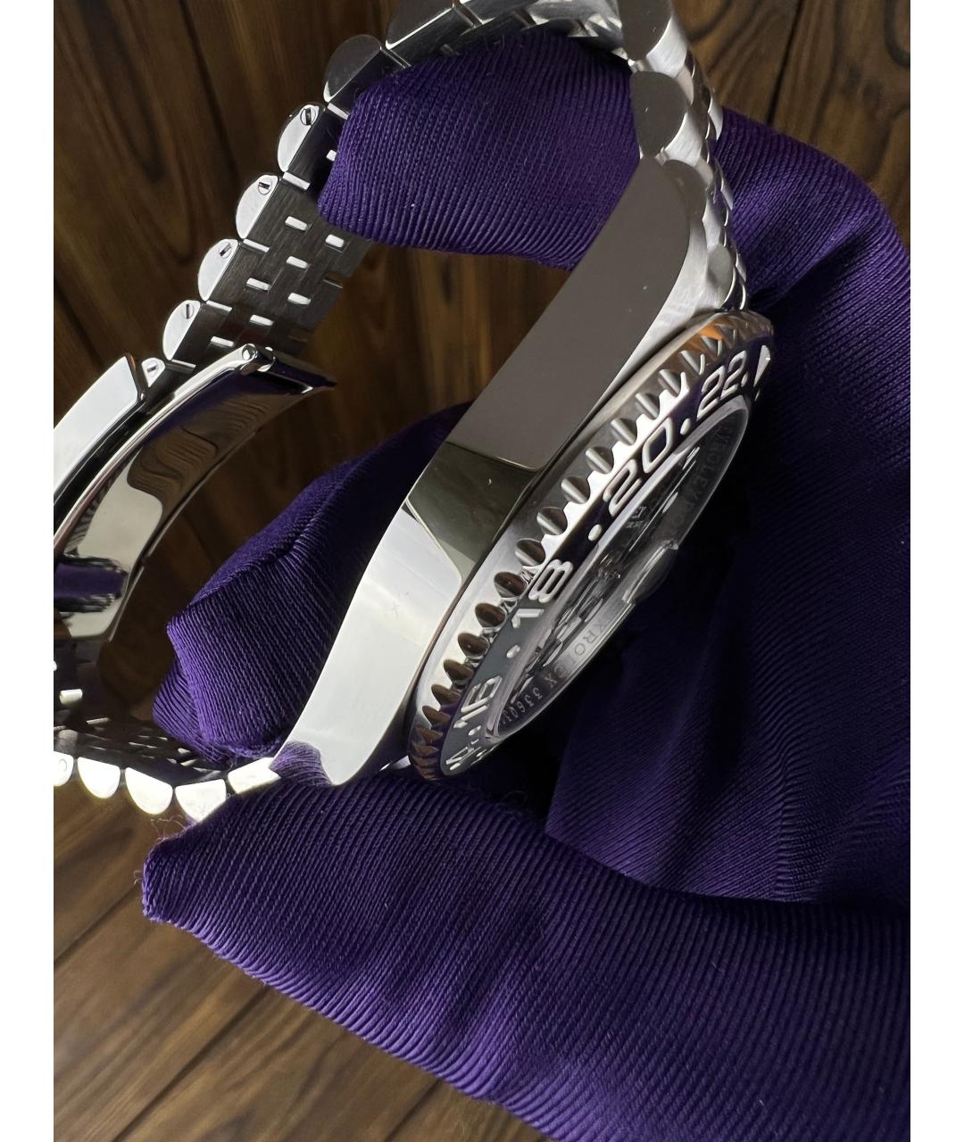 ROLEX Черные часы, фото 5
