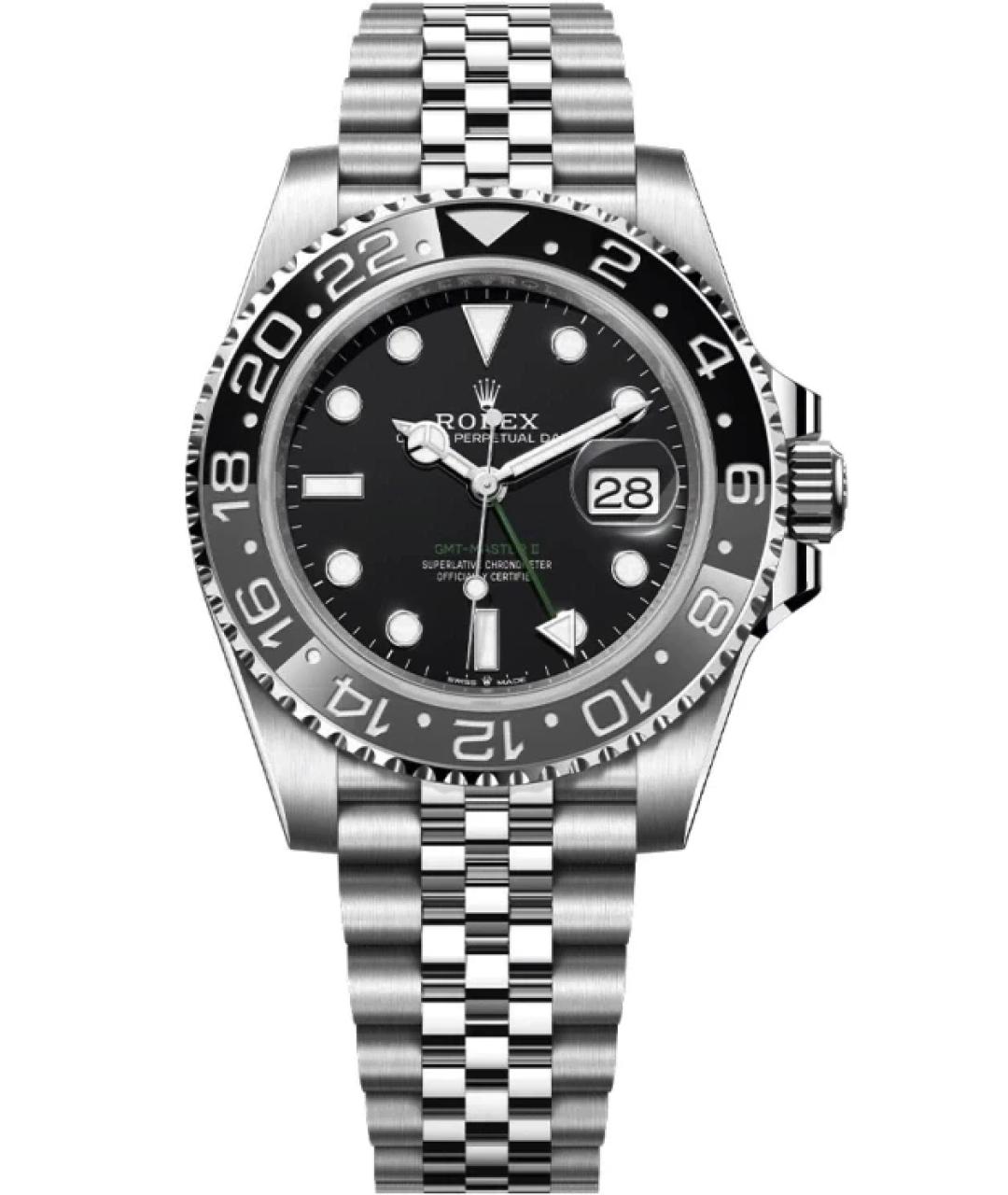 ROLEX Черные часы, фото 1