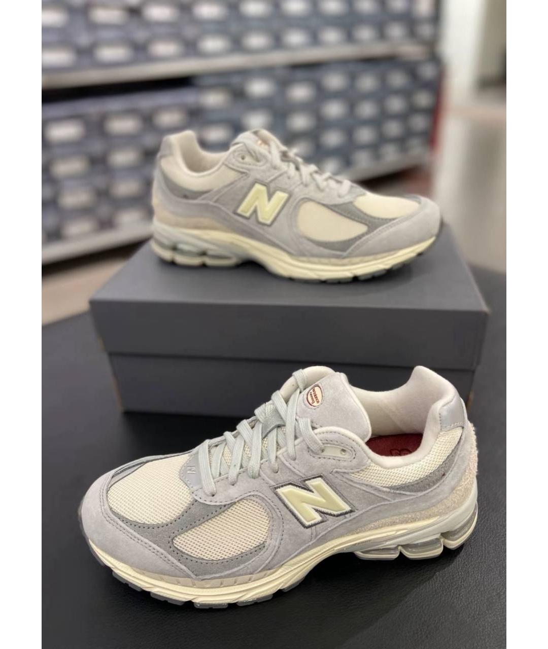 NEW BALANCE Белые низкие кроссовки / кеды, фото 3