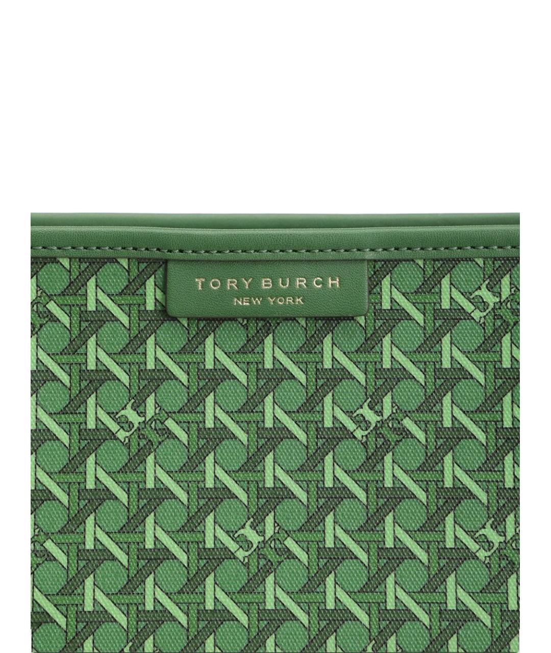 TORY BURCH Зеленая сумка тоут, фото 5