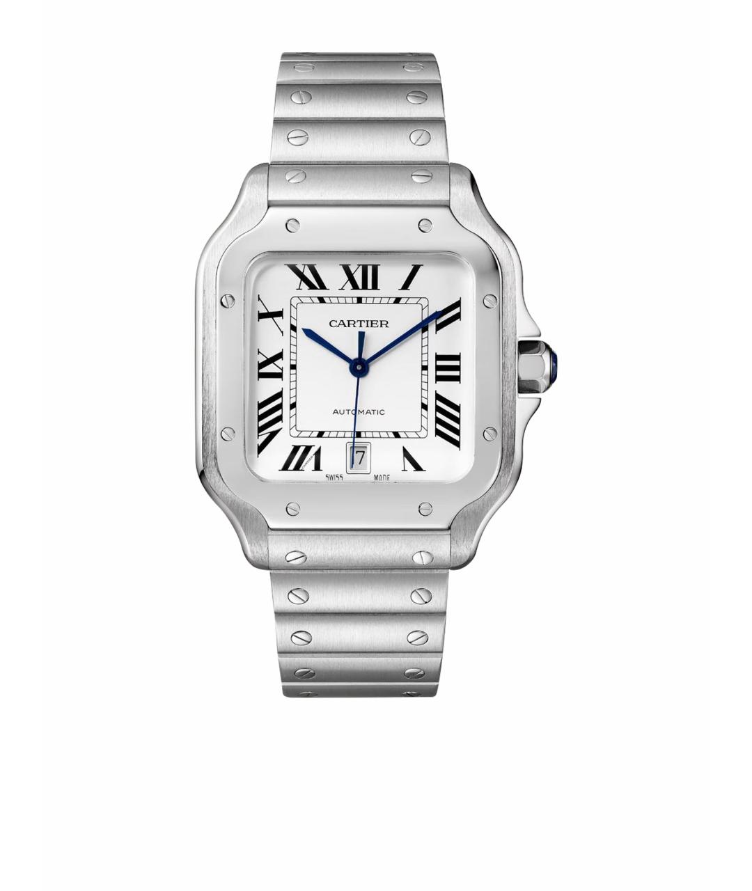 CARTIER Серебряные часы, фото 1