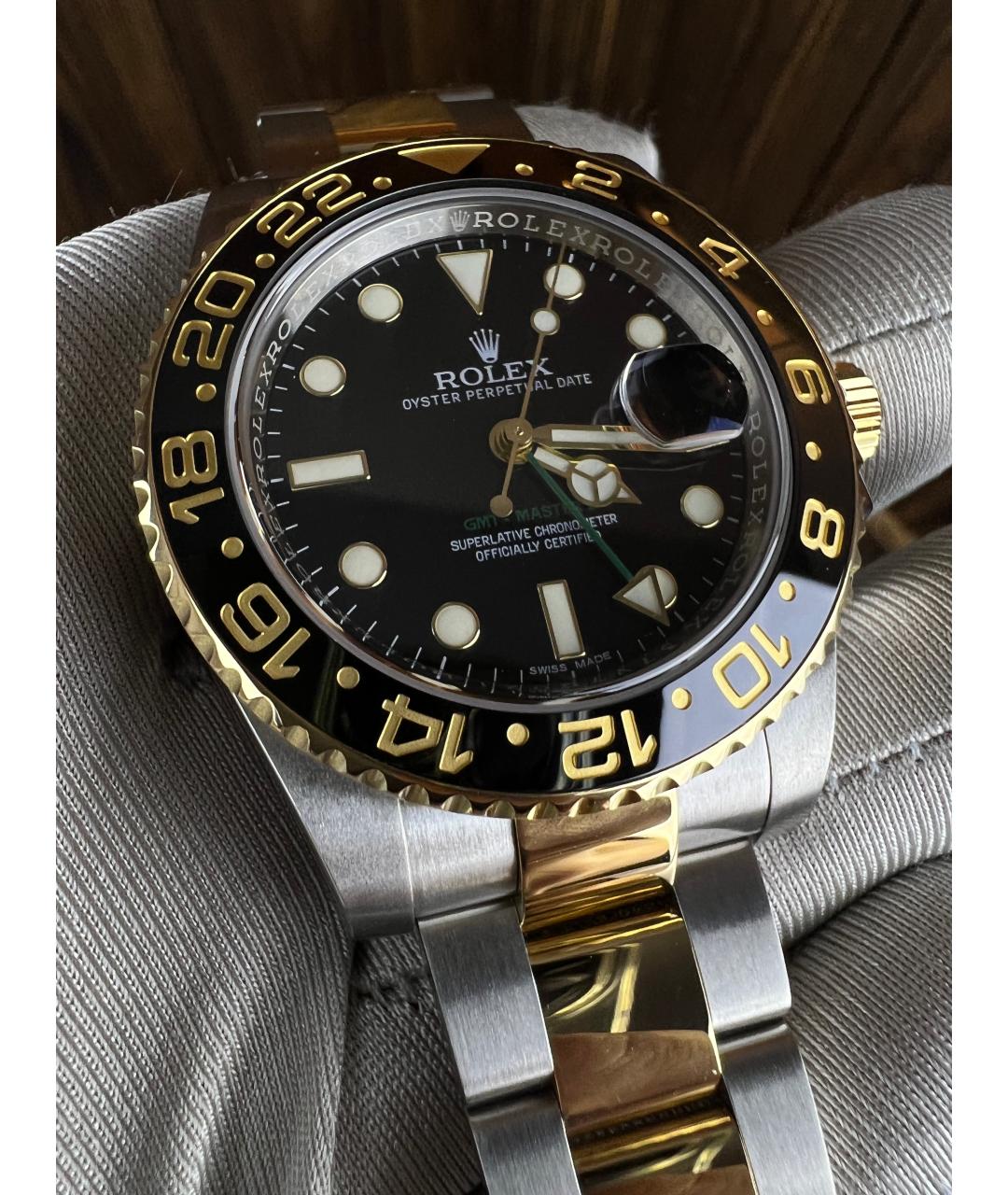 ROLEX Часы из желтого золота, фото 3