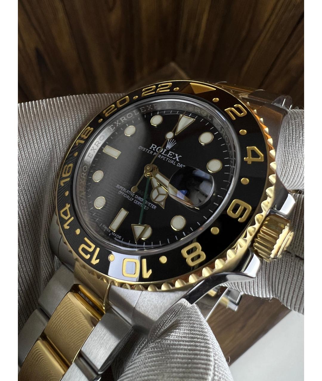 ROLEX Часы из желтого золота, фото 4