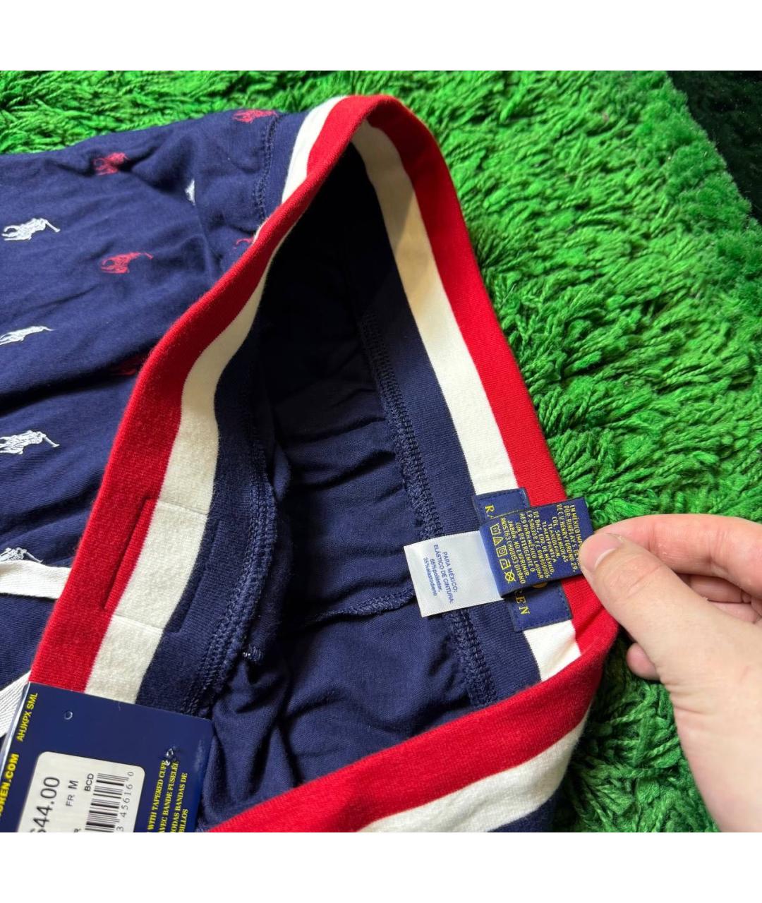 POLO RALPH LAUREN Темно-синяя пижама, фото 7