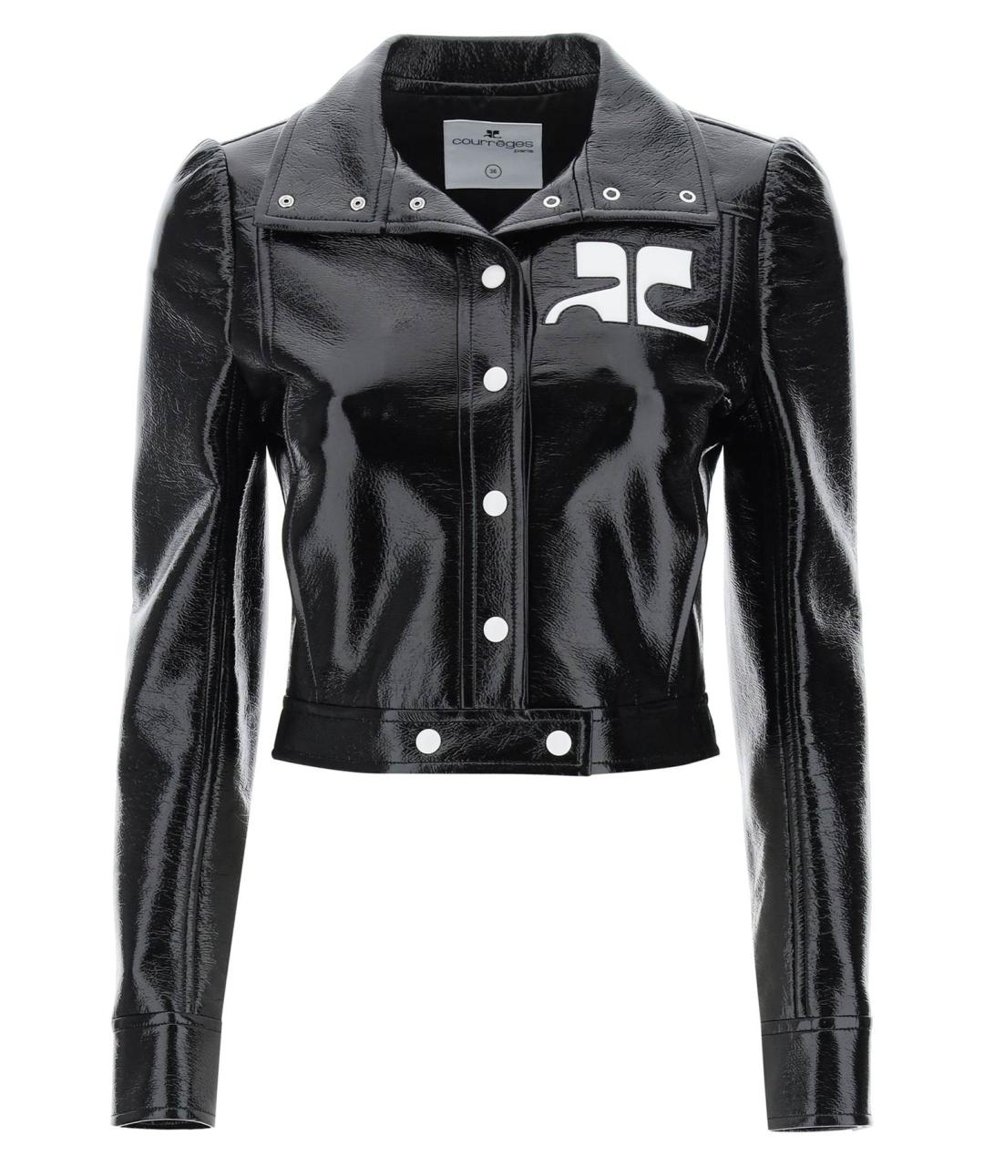COURREGES Черная куртка, фото 1