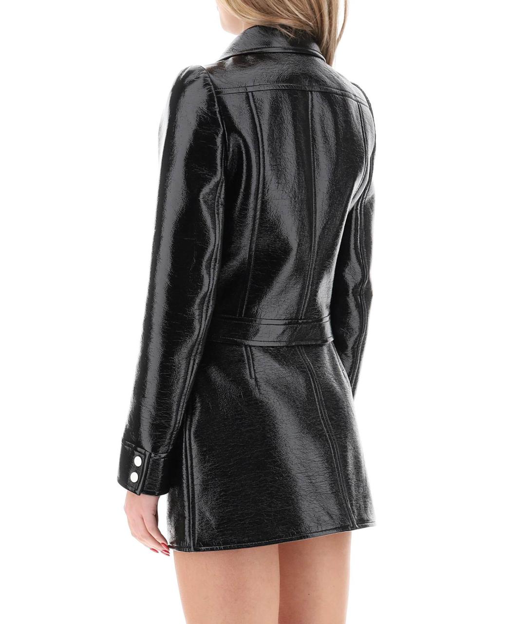 COURREGES Черная куртка, фото 3