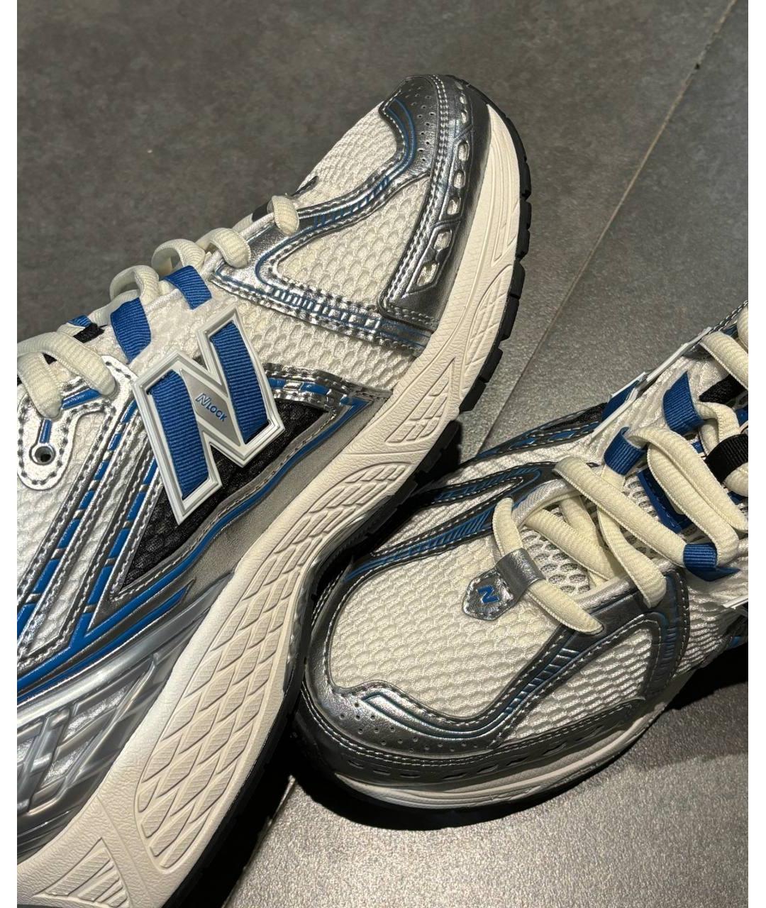 NEW BALANCE Голубые низкие кроссовки / кеды, фото 4