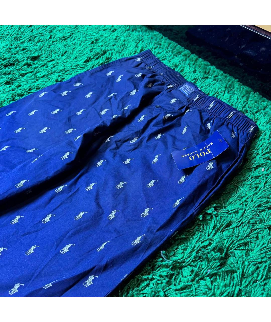 POLO RALPH LAUREN Темно-синяя пижама, фото 2
