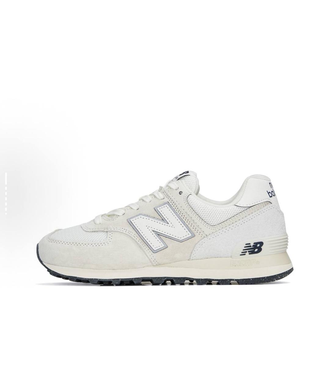 NEW BALANCE Белые низкие кроссовки / кеды, фото 7