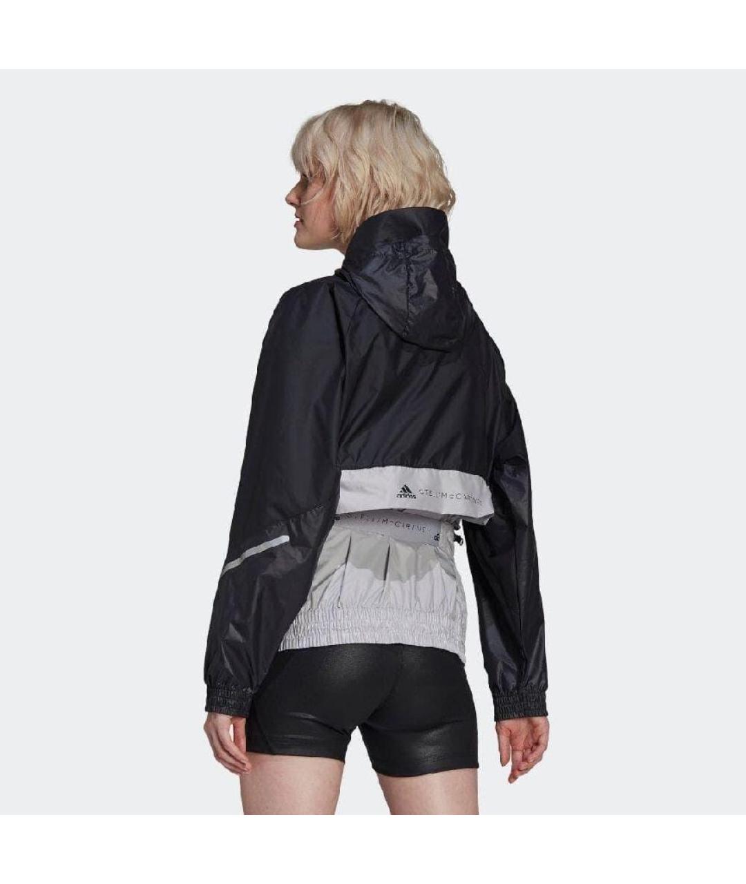 ADIDAS BY STELLA MCCARTNEY Серебряная полиэстеровая спортивная куртка, фото 5