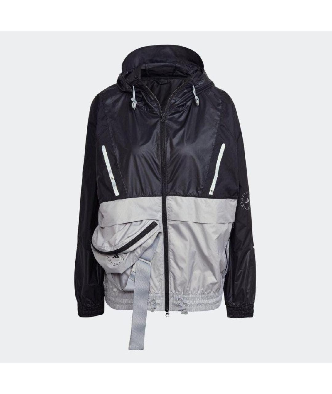 ADIDAS BY STELLA MCCARTNEY Серебряная полиэстеровая спортивная куртка, фото 6