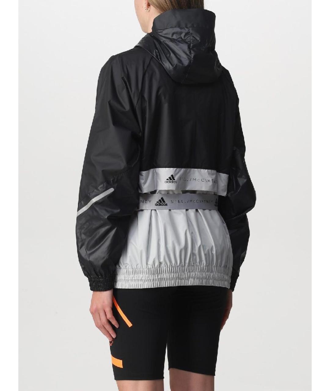 ADIDAS BY STELLA MCCARTNEY Серебряная полиэстеровая спортивная куртка, фото 3