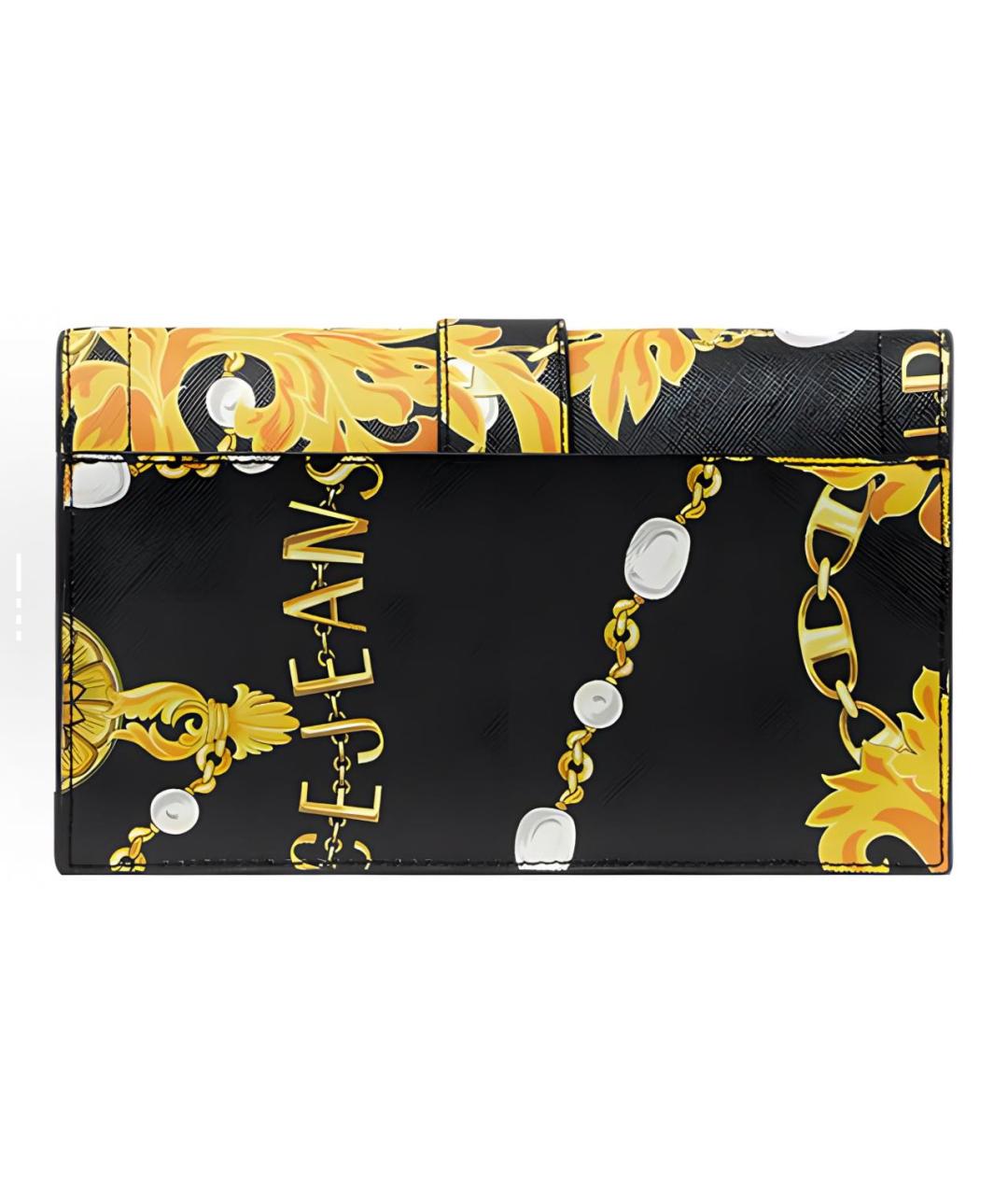 VERSACE JEANS COUTURE Мульти кожаная сумка через плечо, фото 4
