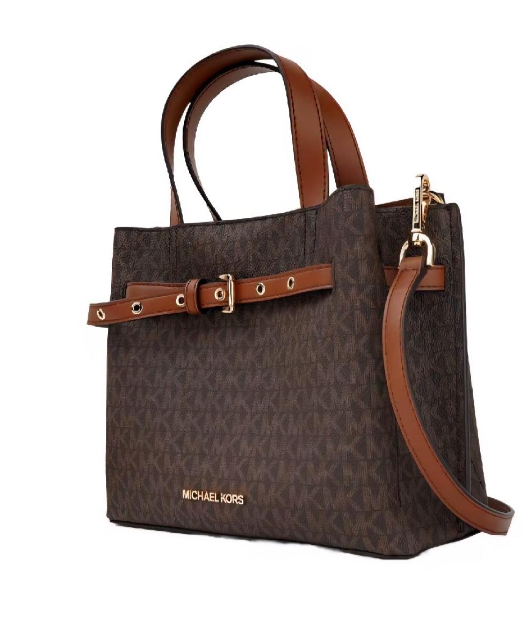 MICHAEL KORS Коричневая сумка тоут, фото 2