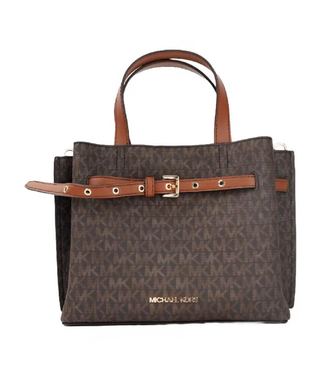 MICHAEL KORS Коричневая сумка тоут, фото 1