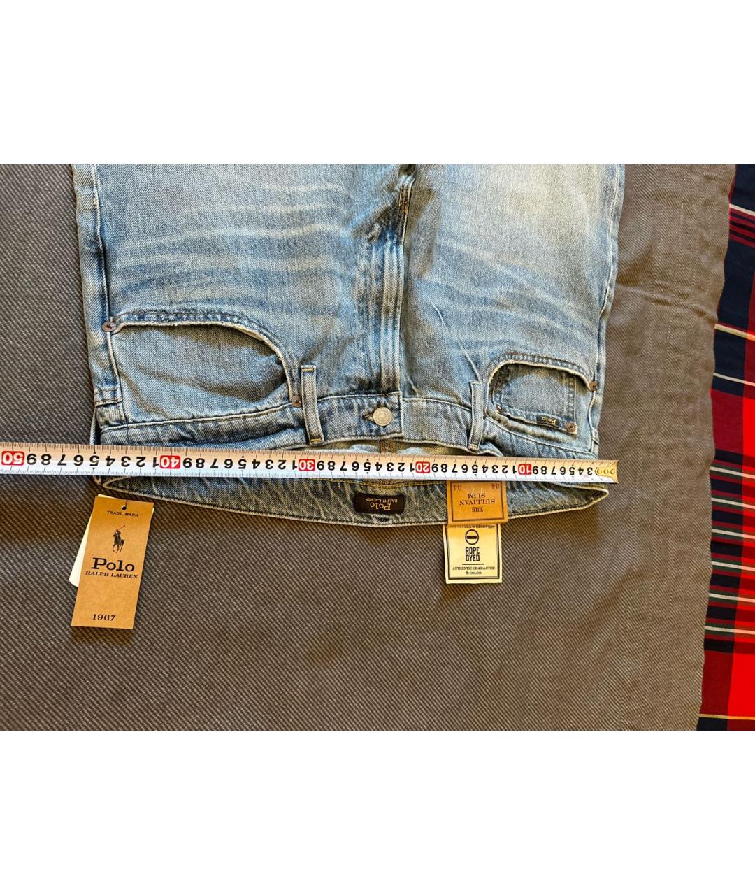 POLO RALPH LAUREN Хлопковые джинсы, фото 7