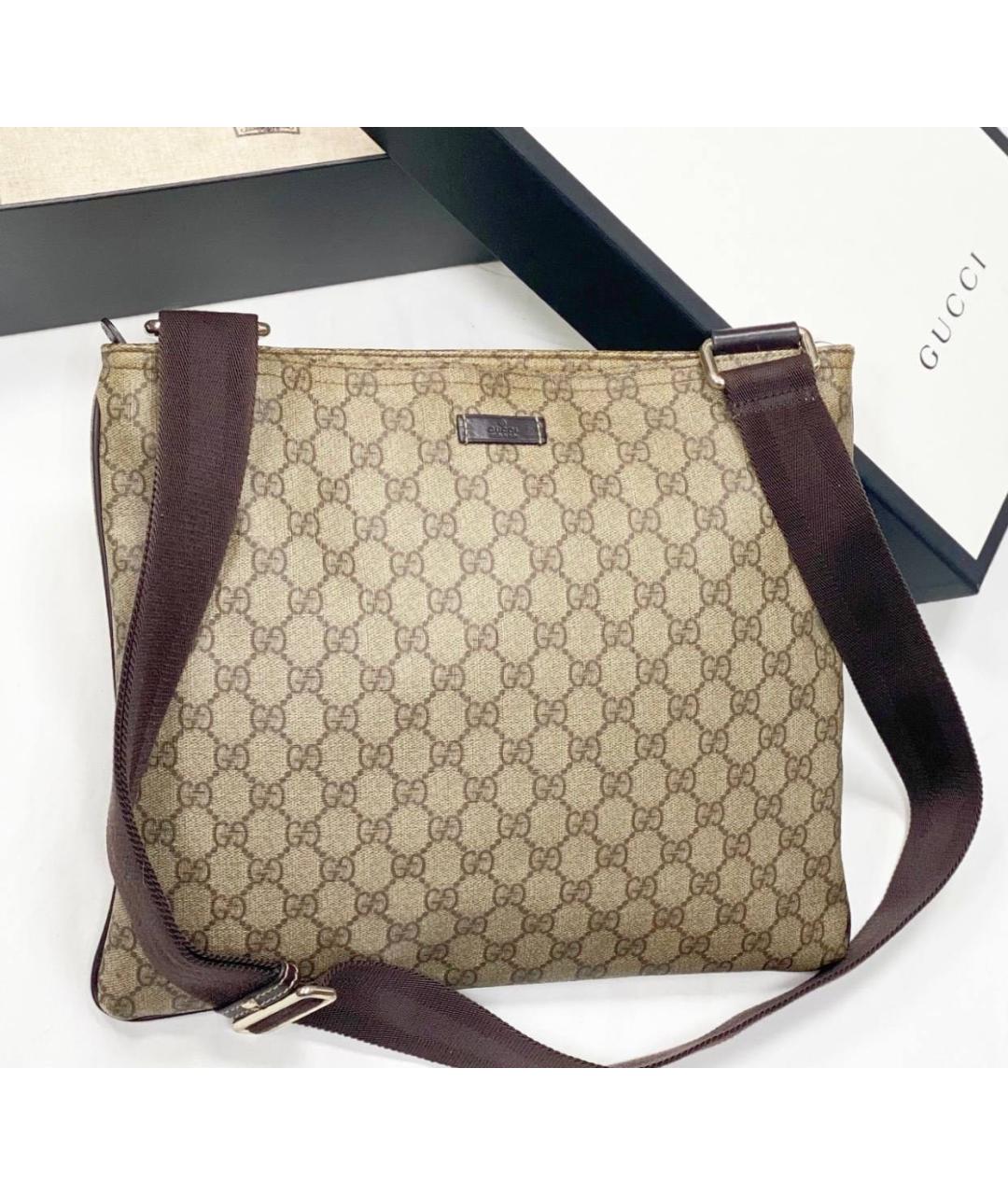 GUCCI Бежевая сумка на плечо, фото 4