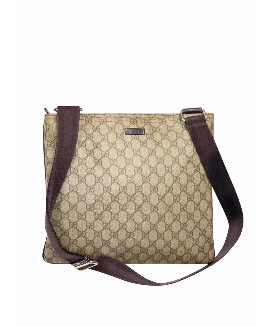 GUCCI Бежевая сумка на плечо, фото 1