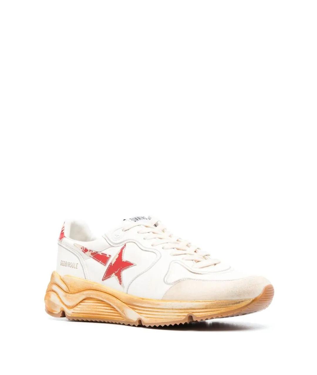 GOLDEN GOOSE DELUXE BRAND Мульти кожаные низкие кроссовки / кеды, фото 3