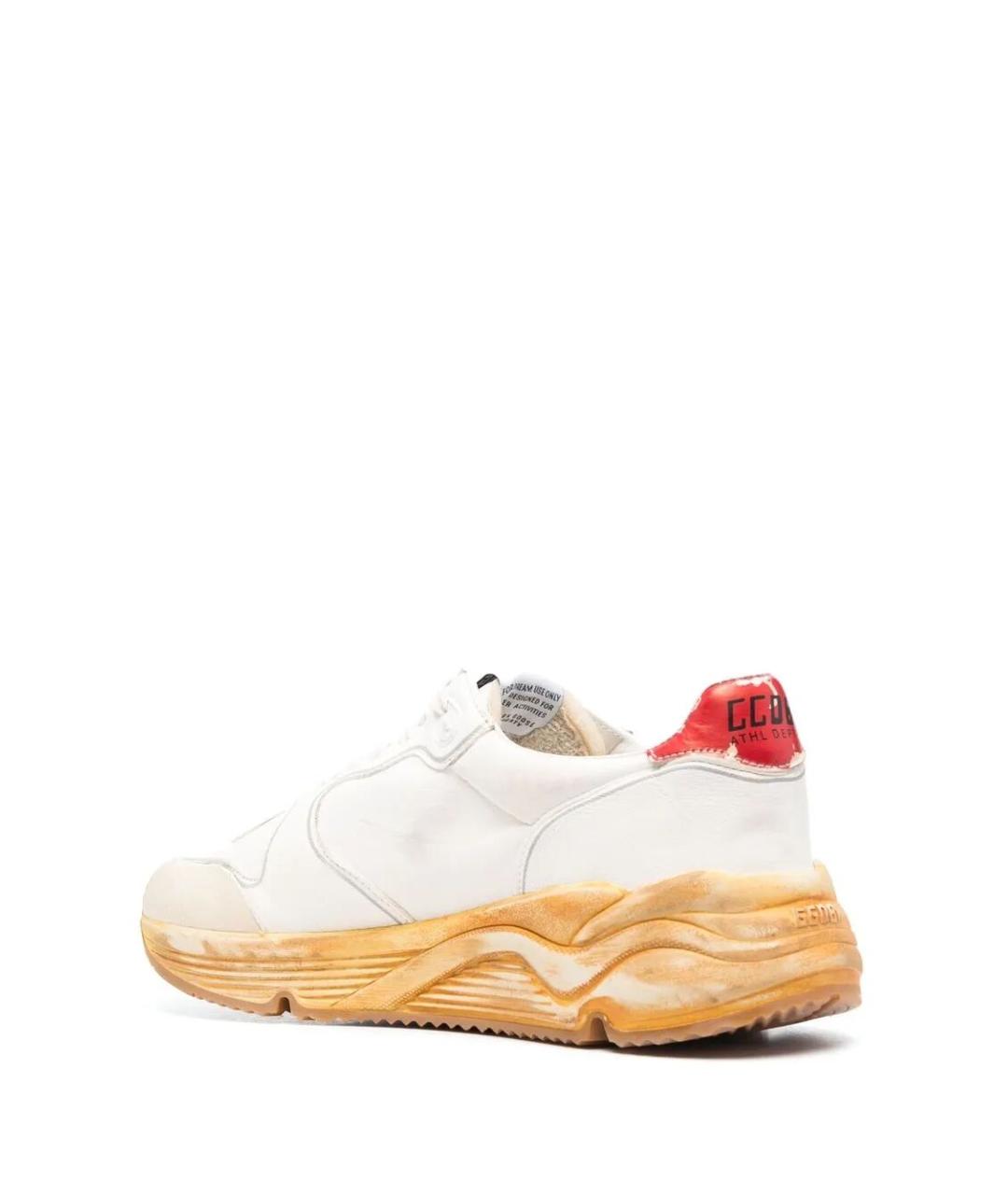 GOLDEN GOOSE DELUXE BRAND Мульти кожаные низкие кроссовки / кеды, фото 4